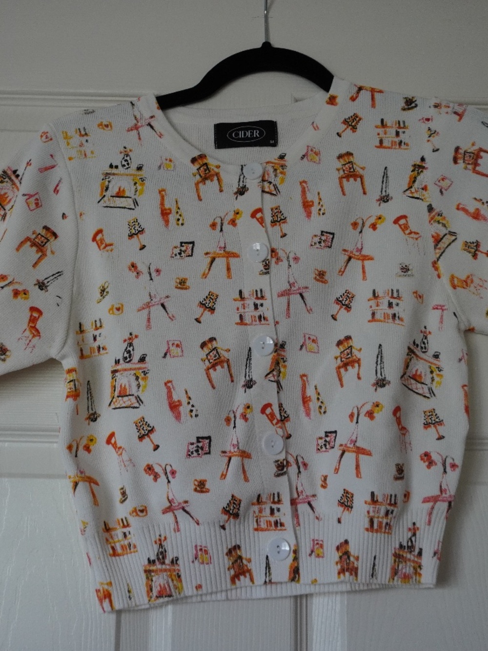 Button-up Kitschy Blouse